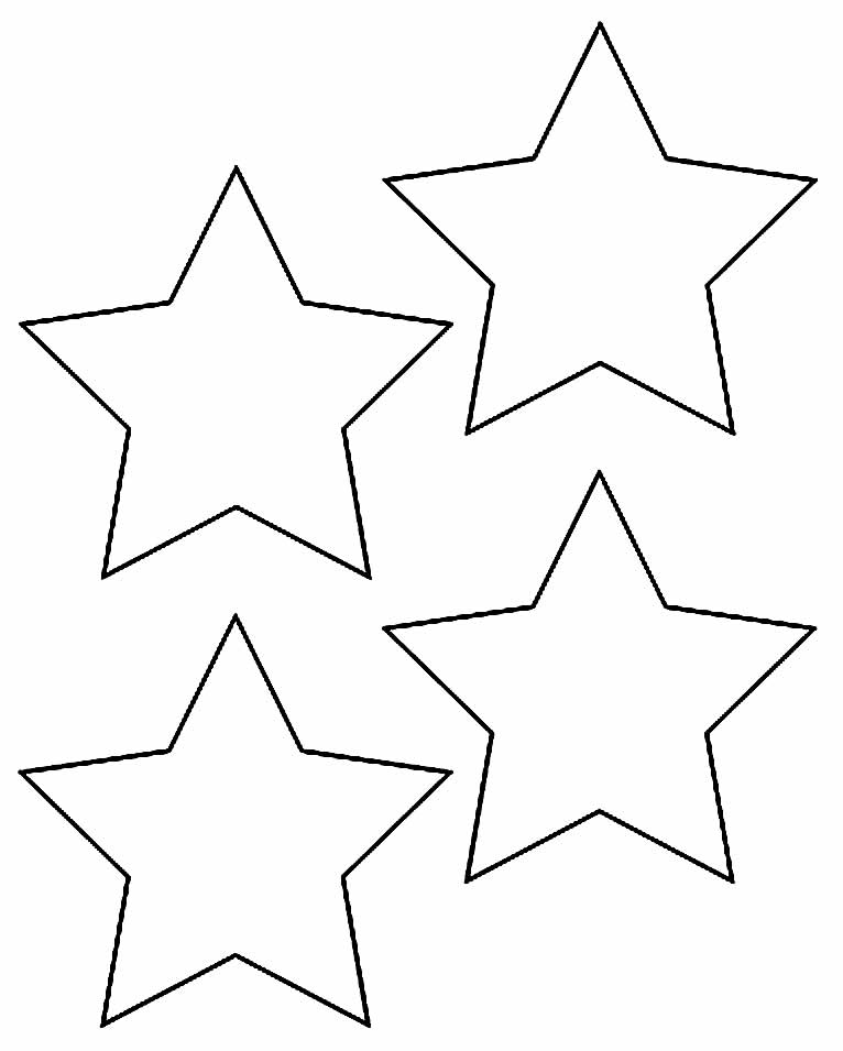 Moldes para fazer Estrela